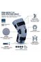 Prim AIRTEX T141 Semi-Open Knee Brace with Polycentric Joints, Bilateral Aluminum Hinge Support and U-Shaped Patellar Pad for Joint Stability, Size Variations, Medium - 8