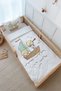 Montessori Duvet Cover and Fitted Sheet Set - Pure Baby Series - Cute Captain and Shipboy