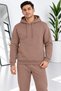 Men's Premium Quality 3-Thread Inner Ribbed Hooded Tracksuit Set - 5