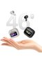 Buds 9 Wireless Earbuds with Smart Touchscreen Case,40H Playtime(black) - 2