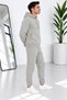 Men's Premium Quality 3-Thread Inner Ribbed Hooded Tracksuit Set - 3