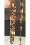Old German Crimped Amber Rosary – White Gum Resin Coffee Dough Marbled – Czechoslovak Knife Handle Nispeti – Ahmet İlhan Usta Mahir Model – 7.15 X 12.65 mm – Last 3 Pieces - 3