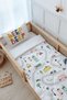 Montessori Duvet Cover and Fitted Sheet Set - Iconic Series - Beep Beep - 3