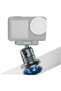حامل كاميرا مغناطيسي متوافق مع DJI Osmo 360 / Action 5 Pro/4/3، 360 °   رأس كروي سريع الفك