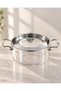 Borosilicate Glass Pot with Steel Handle 2.5 Lt - 2