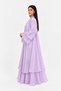 Dreamy Abaya – Elegant Occasion Wear |Lilac Color - 4