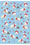 New Year's Special Gift Wrapping Packaging Paper 35X50 cm Pack of 8 (8 Pieces) - 5