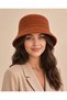 Winter Velvet Bucket Thick Hat Tile 53-57 cm - 2