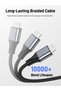 كابل USB 3.0 مايكرو B بطول 3.3 قدم، كابل محرك الأقراص الصلبة الخارجي USB A إلى مايكرو B متوافق مع محركات الأقراص الصلبة - 5