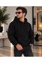 Men's Premium Quality 3 Threaded Kangaroo Pocket Hooded Sweatshirt - 2