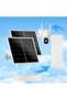 طقم ألواح شمسية بقوة 40 واط مع بطارية 24000 مللي أمبير في الساعة لكاميرات المراقبة - 3