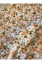 British Bohemian Rose Patterned Non-Slip Cotton Sofa Bed Cover - 175X220 cm - 2