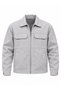 Men's Thin Gabardine Fabric Coat with Inner Lining - 3