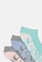 Kids Girl 10 Pair Brand Logo No Show Socks, Multicolor - 2