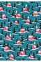 New Year's Special Gift Wrapping Packaging Paper 35X50 cm Pack of 8 (8 Pieces) - 6