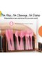 Cutlery Plastic Assorted 18pc Lovely Pinik - 5