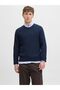 بلوفر رجالي من JJEEMIL KNIT CABLE CREW NECK NOOS - 2