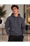 Men's Premium Quality 3 Threaded Kangaroo Pocket Hooded Sweatshirt