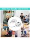 2 Pack Refrigerator Lock - Heavy Duty 3 Digit Cable Fridge Lock, Child Proof Cabinet Locks(White) - 2