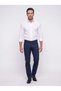Navy Blue Regular Fit Men's Chino Pants