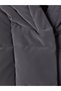 Lcw Kids Anthracite Hooded Girl's Inflatable Coat - 3
