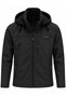 Men's Shoftshell Fabric Water and Wind Resistant Coat - 2