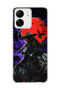 Redmi 13C Compatible Samurai Purple Night Printed Transparent Phone Case