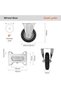Tools 200 mm Industrial Fixed Caster Rubber Wheel - 2