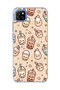 Redmi 9C Compatible Cute Bubble Tea Printed Transparent Phone Case