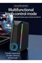Desktop Speakers, 2.0 Channel PC Computer HiFi Stereo Gaming Speaker withColorful LED Light Modes, E - 5