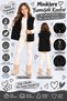 Girl's Zippered Plush Soft and Warm Daily Vest Ak4122 - 2