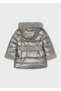 Girl's Gray Long Coat - 2