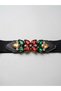 Stoned Elastic Women's Belt Dress Belt Shirt Belt - 2