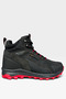 Cold-Proof Long Unisex Outdoor Trekking Boots Black - Red