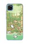 Redmi 9C Compatible Bamboo Forest Dogs Printed Transparent Phone Case