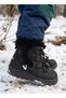 Outdoor winter baby kids casual boots black