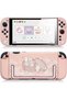 Protective Shell Compatible with Switch 2, Kawaii Cartoon Bunny Dockable Case for Switch 2, Anti-Scr