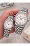 Couple Lover's Watch 24 Months Warranty Stainless Steel Band 3 Atm Custom Box and Gift Package Vs.Blkt.1265