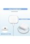 علبة شحن بديلة متوافقة مع AirPods الجيل الثالث (2021) - منفذ شحن من نوع C، مع تقنية البلوتوث - 6
