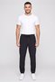 Men 2 Pieces Sportswear Fit Solid Training Track Pants, Black - 2