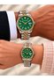Couple Lover's Watch 24 Months Warranty Stainless Steel Strap 3 Atm Special Box and Gift Package Vs.Blkt.1263 - 5