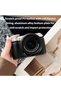 Protective Camera Case for XM5 Mirrorless Camera, Anti-Scratch PU Leather Half Cam Carry Cas - 5