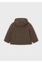 Girl's Brown Leopard Reversible Coat - 6