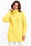 New Season Women's Oversize Turtleneck Long Knit Sweater – Soft Textured, Comfortable Fit