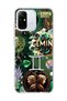 Redmi 12C Compatible Gemini Zodiac Sign Printed Transparent Phone Case