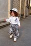 Bear Sailor Patterned Boys' 2-Piece Set - Navy Blue - 3