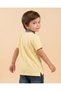 Boys Lemon Mandarin Collar Polo Shirt - 4