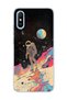 Redmi 9A Compatible Astronaut Space Walk Printed Transparent Phone Case