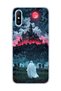 حافظة هاتف شفافة مطبوعة عليها شعار Ghost Haunted Castle متوافقة مع Redmi 9A