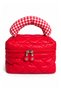 Pötikare Parachute Makeup Bag with Handle Red - 4